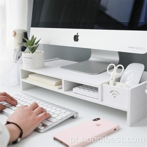 QVC Riser Storage Organizer para Office Computer Desk